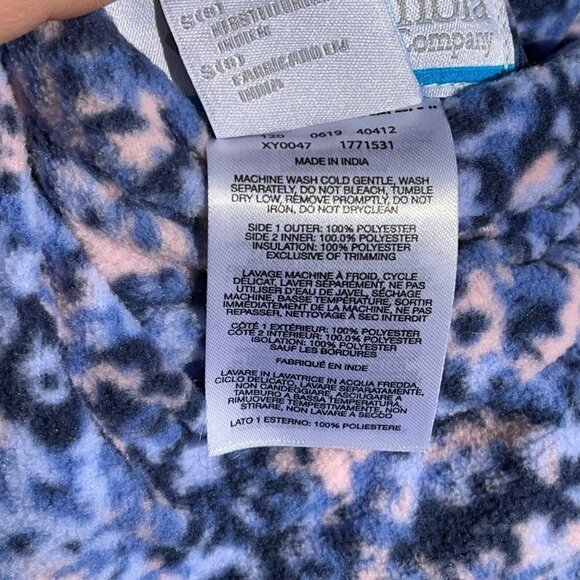 Columbia SIZE 6 Reversible Ice Chips II Insulated Puffer/Fleece AOP Girls Vest - Picture 5 of 6